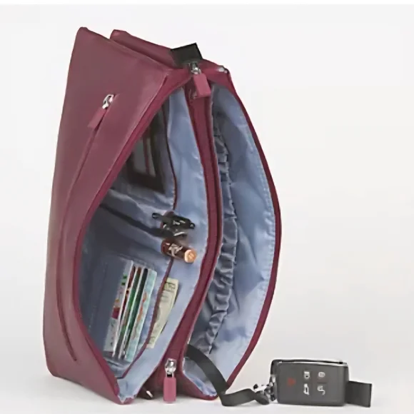 IHKWIP The Trio Trapeze Crossbody With Plaid Strap - Picture 5 of 5